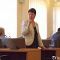 Ирина Можей на заседании депутатской комиссии по контролю за эффективностью использования бюджетных средств