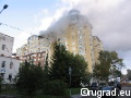 В Калининграде горит «Красная де-люкс»