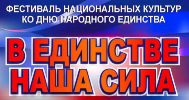 Фестиваль национальных культур "В единстве наша сила" (0+)