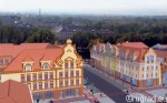 Перспектива на юг проекта застройки центра города Гусева