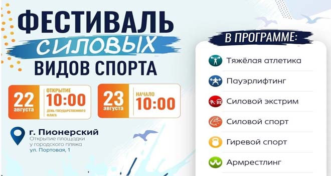 Фестиваль силовых видов спорта (0+)