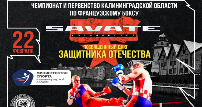 Чемпионат и первенство области по французскому боксу (сават) (6+)