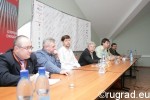 Пресс-конференция, посвящённая открытию первой инновационной бизнес-конференции «Маркетинг успеха», организованной маркетинговым агентством «MAPREX». Эксперты