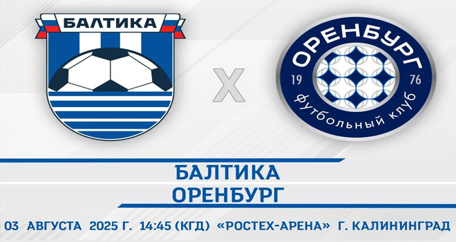 «ФК Балтика» vs «ФК Оренбург» (0+)