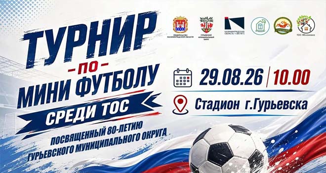 Турнир по мини-футболу среди ТОС (0+)