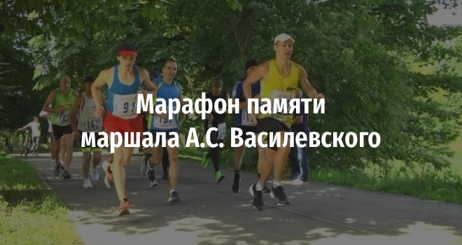 Марафон памяти маршала А.С. Василевского (18+)