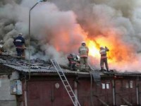 Ночью в Калининграде сгорели 10 автомобилей