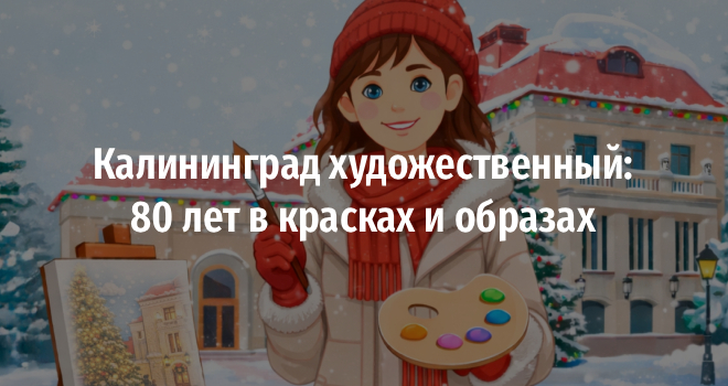 Калининград художественный: 80 лет в красках и образах (12+)