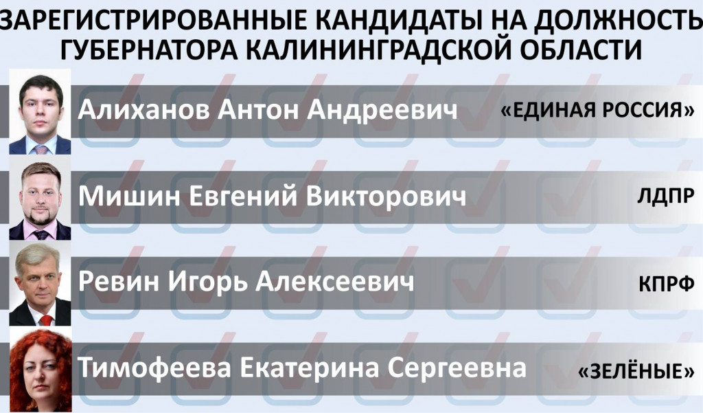 Результаты выборов в калининградской области
