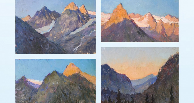 Выставка Натальи Лазаревой "Лучше гор могут быть только горы" (6+)