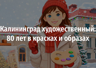 Калининград художественный: 80 лет в красках и образах (12+)